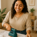 🧼 VaporZen Pocket™ – Plancha de Vapor Portátil