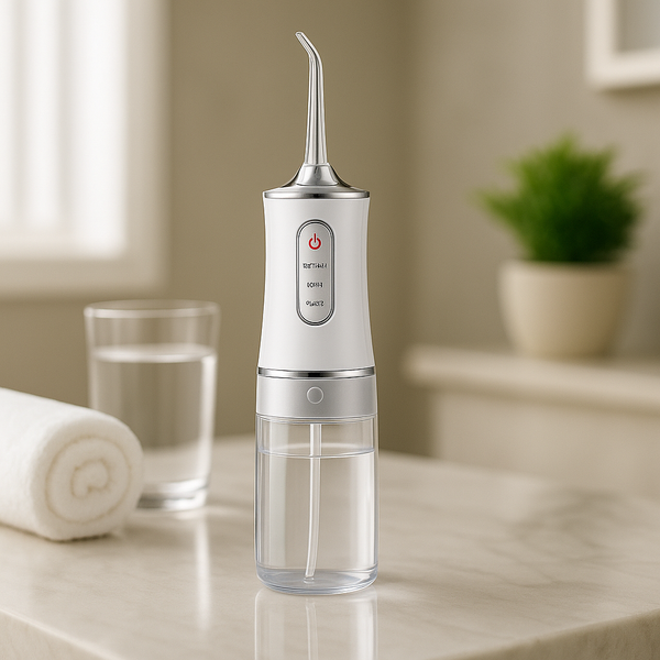 AquaSmile Pro — Irrigador Oral de Limpieza Profunda 3 en 1
