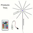 🔥 FireGlow™ – Luces LED Inteligentes con Sensor Musical y Efecto Fuegos Artificiales