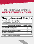 Creatina con BCAA + Colágeno para Mujeres